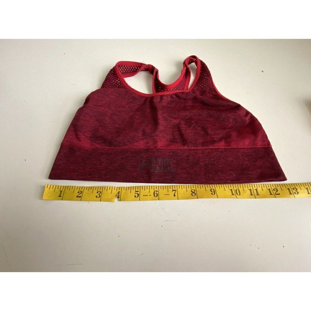 VS Pink Sport Sports Bra Size S Red - Picture 5 of 5